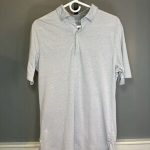 johnnie-O Light Gray Polo Shirt